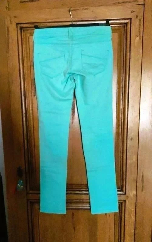 Mintgroene jeans uitstekende staat merk Denim life maat 36 – photo 6
